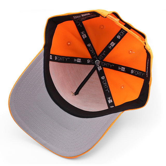 ニューエラ キャップ 9FORTY スナップバック マクラーレン レーシング A-FRAME SNAPBACK CAP ORANGE