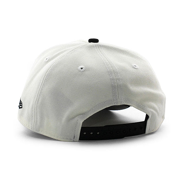ニューエラ キャップ 9FORTY ニューヨーク ヤンキース MLB CUPID 2000 WORLD SERIES SUBWAY SERIES GREY BOTTOM A-FRAME SNAPBACK CAP CREAM