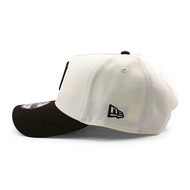 ニューエラ キャップ 9FORTY デトロイト タイガース MLB 2005 ALL STAR GAME GREY BOTTOM A-FRAME SNAPBACK CAP CREAM