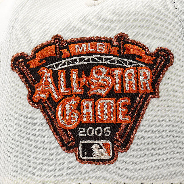 ニューエラ キャップ 9FORTY デトロイト タイガース MLB 2005 ALL STAR GAME GREY BOTTOM A-FRAME SNAPBACK CAP CREAM