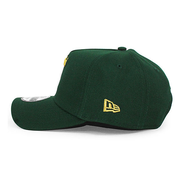 ニューエラ キャップ 9FORTY スナップバック カンザスシティ ロイヤルズ MLB AL 100TH GREY BOTTOM A-FRAME SNAPBACK CAP GREEN