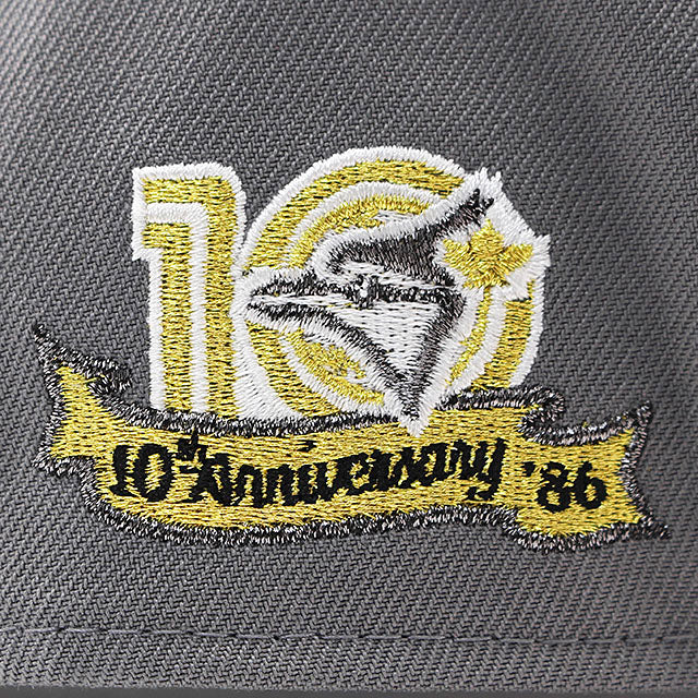 ニューエラ キャップ 9FORTY トロント ブルージェイズ MLB 10TH GREY BOTTOM A-FRAME SNAPBACK CAP GRAY