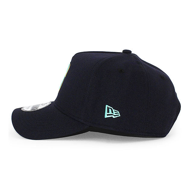 ニューエラ キャップ 9FORTY シアトル マリナーズ MLB 1979 ALL STAR GAME GREY BOTTOM A-FRAME SNAPBACK CAP NAVY
