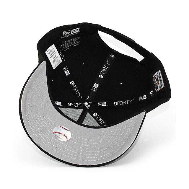 ニューエラ キャップ 9FORTY モントリオール エクスポズ MLB 1982 ALL STAR GREY BOTTOM A-FRAME SNAPBACK CAP BLACK