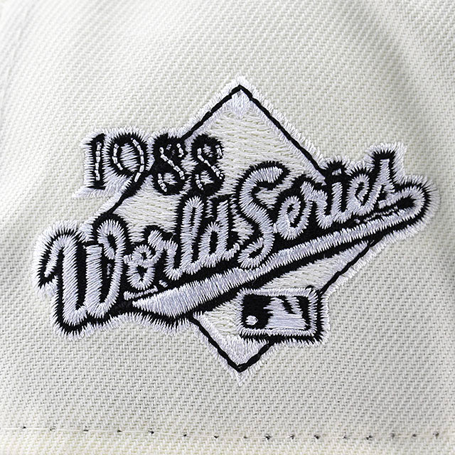 ニューエラ キャップ 9FORTY ロサンゼルス ドジャース MLB 1988 WORLD SERIES GREY BOTTOM A-FRAME SNAPBACK CAP C WHITE