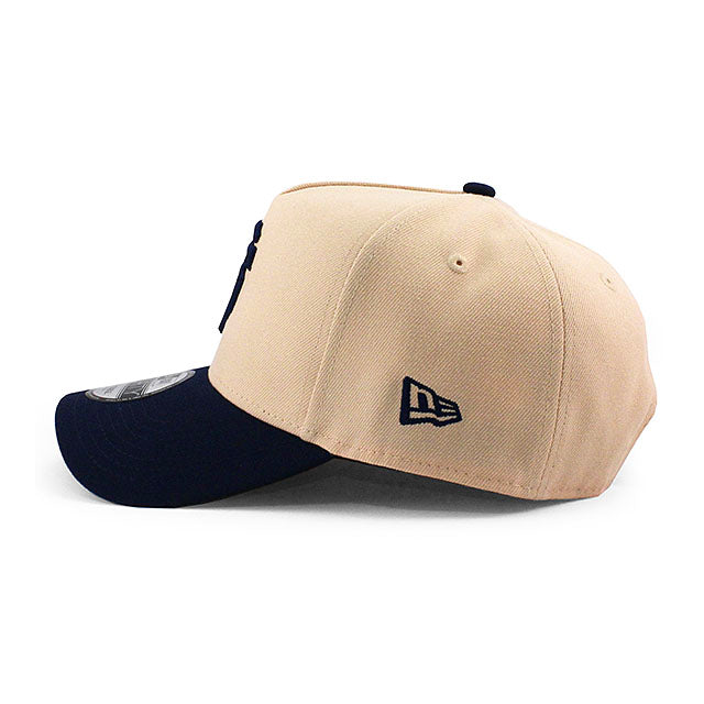 ニューエラ キャップ 9FORTY サンフランシスコ ジャイアンツ MLB 1989 WORLD SERIES GREY BOTTOM A-FRAME SNAPBACK CAP PEACH