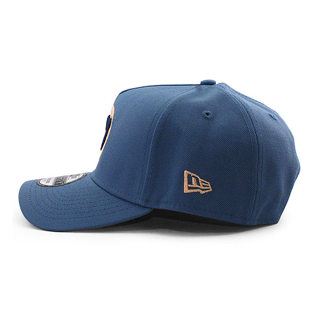 ニューエラ キャップ 9FORTY シカゴ カブス MLB 1990 ALL STAR GAME PEACH BOTTOM A-FRAME SNAPBACK CAP F BLUE