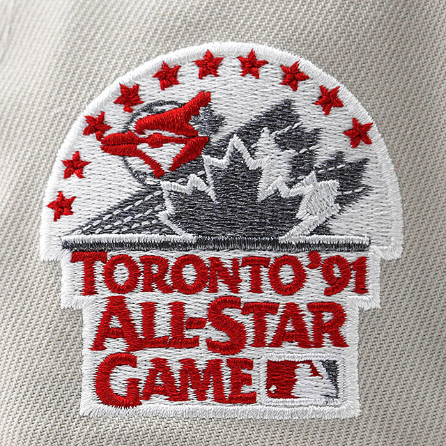 ニューエラ キャップ 9FORTY トロント ブルージェイズ MLB 1991 ALL STAR GAME RED BOTTOM A-FRAME SNAPBACK CAP STONE