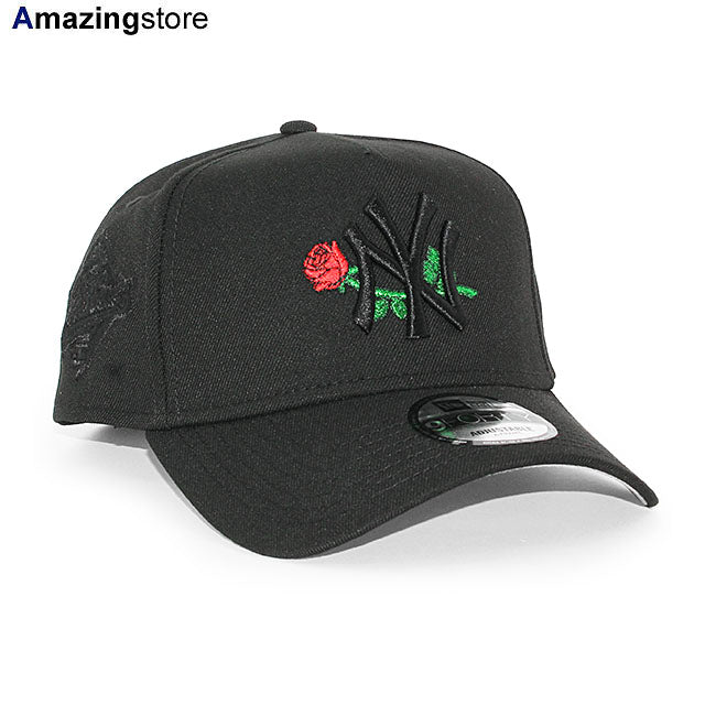 ニューエラ キャップ 9FORTY ニューヨーク ヤンキース MLB 1996 WORLD SERIES GREY BOTTOM A-FRAME SNAPBACK CAP BLACK