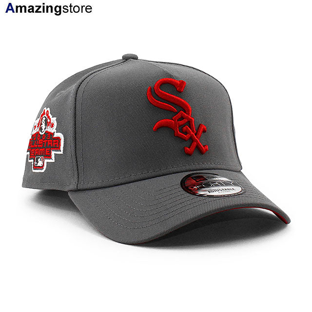 ニューエラ キャップ 9FORTY シカゴ ホワイトソックス MLB 2003 ALL STAR RED BOTTOM A-FRAME SNAPBACK CAP GRAY