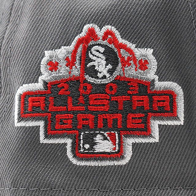ニューエラ キャップ 9FORTY シカゴ ホワイトソックス MLB 2003 ALL STAR RED BOTTOM A-FRAME SNAPBACK CAP GRAY