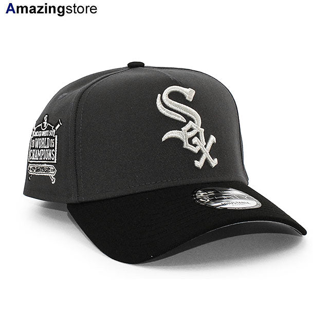 ニューエラ キャップ 9FORTY シカゴ ホワイトソックス MLB 2005 WORLD SERIES CHAMPIONS GREY BOTTOM A-FRAME SNAPBACK CAP GRAY