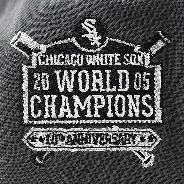 ニューエラ キャップ 9FORTY シカゴ ホワイトソックス MLB 2005 WORLD SERIES CHAMPIONS GREY BOTTOM A-FRAME SNAPBACK CAP GRAY