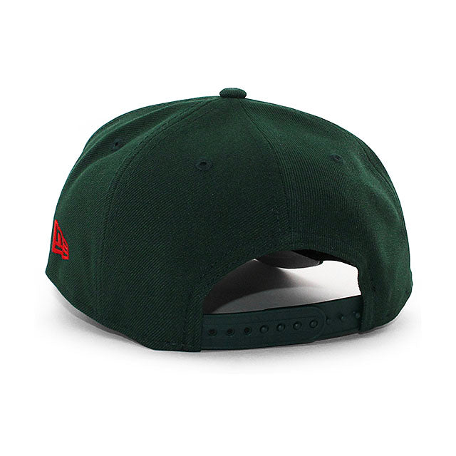 ニューエラ キャップ 9FORTY セントルイス カージナルス MLB 2006 WORLD SERIES GREY BOTTOM A-FRAME SNAPBACK CAP DK GREEN