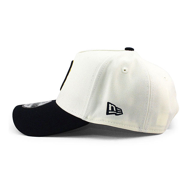 ニューエラ キャップ 9FORTY ボストン レッドソックス MLB 2007 WORLD SERIES GREY BOTTOM A-FRAME SNAPBACK CAP CREAM