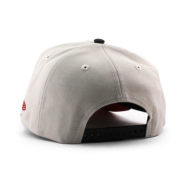 ニューエラ キャップ 9FORTY ロサンゼルス ドジャース MLB 2024 WORLD SERIES RED BOTTOM A-FRAME SNAPBACK CAP STONE