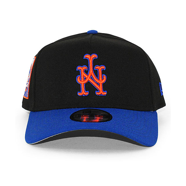 ニューエラ キャップ 9FORTY ニューヨーク メッツ MLB 25TH GREY BOTTOM A-FRAME SNAPBACK CAP BLACK