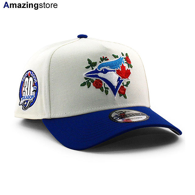 ニューエラ キャップ 9FORTY トロント ブルージェイズ MLB 30TH GREY BOTTOM A-FRAME SNAPBACK CAP CREAM