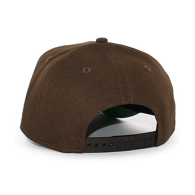 ニューエラ キャップ 9FORTY トロント ブルージェイズ MLB 40TH SEASON GREEN BOTTOM A-FRAME SNAPBACK CAP BROWN