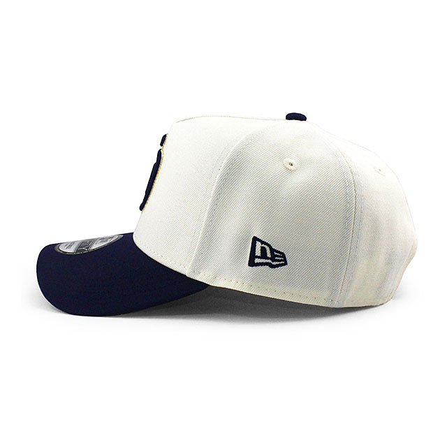 ニューエラ キャップ 9FORTY サンディエゴ パドレス MLB 40TH GREY BOTTOM A-FRAME SNAPBACK CAP CREAM