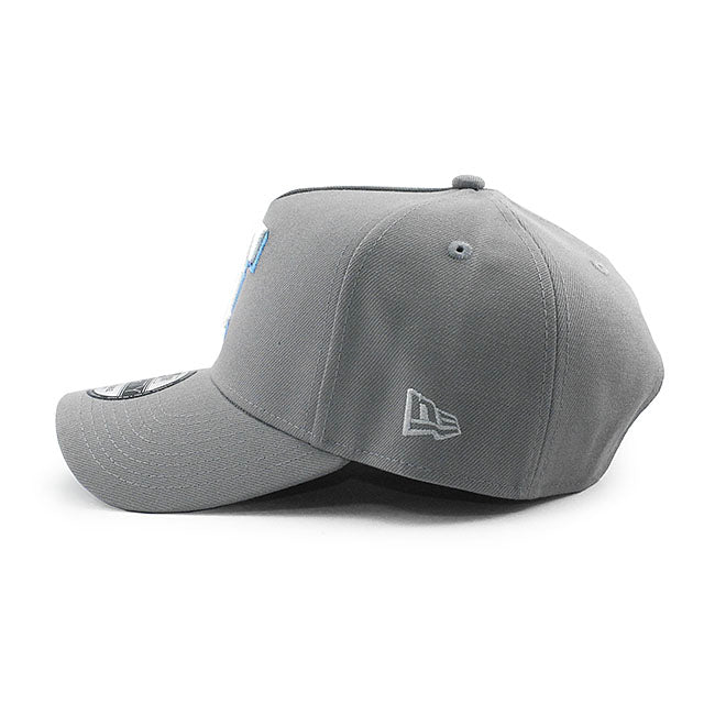 ニューエラ キャップ 9FORTY テキサス レンジャーズ MLB 40TH LT BLUE BOTTOM A-FRAME SNAPBACK CAP GRAY