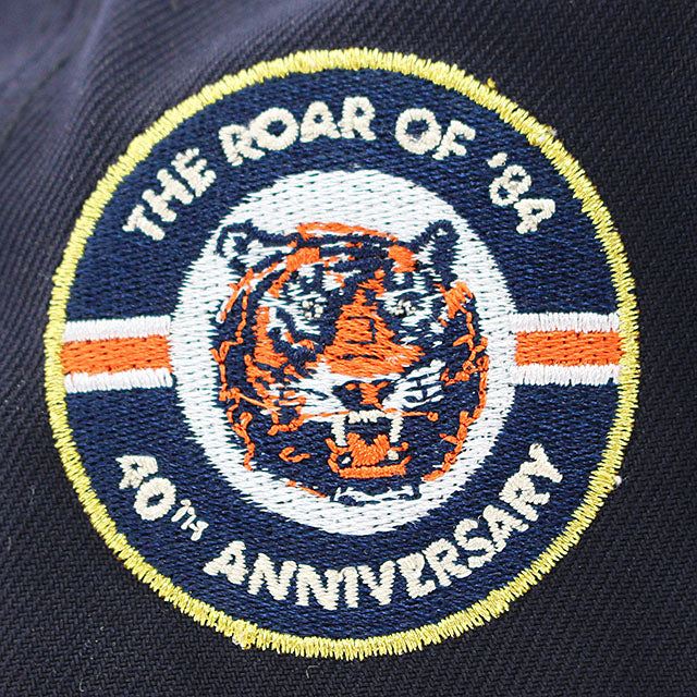 ニューエラ キャップ 9FORTY デトロイト タイガース MLB 40TH GREY BOTTOM A-FRAME SNAPBACK CAP NAVY