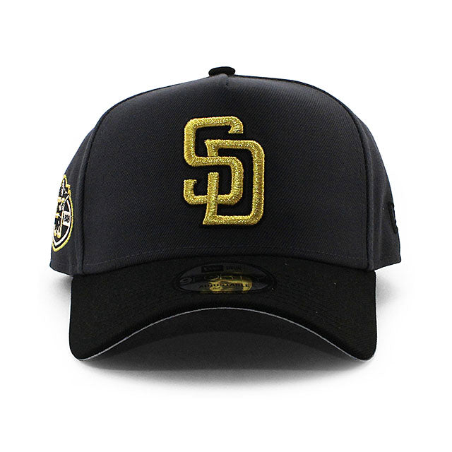 ニューエラ キャップ 9FORTY サンディエゴ パドレス MLB 50TH GREY BOTTOM A-FRAME SNAPBACK CAP DK GRAY