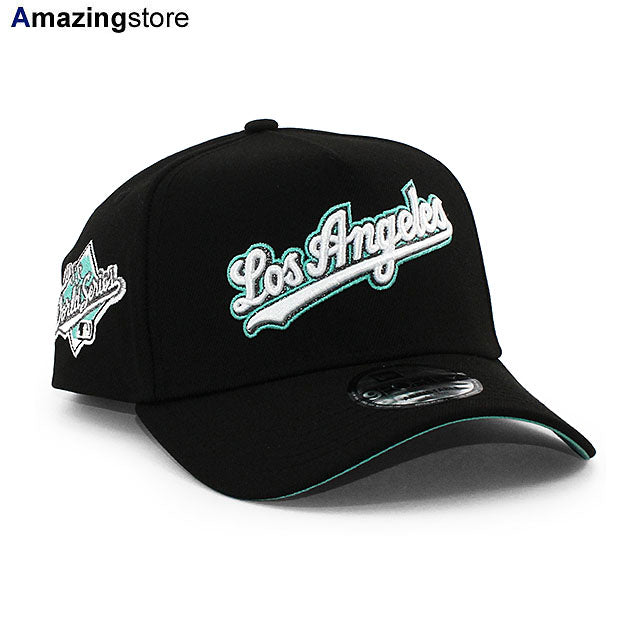 ニューエラ キャップ 9FORTY ロサンゼルス ドジャース MLB 1988 WORLD SERIES TIFFANY BOTTOM A-FRAME SNAPBACK CAP BLACK
