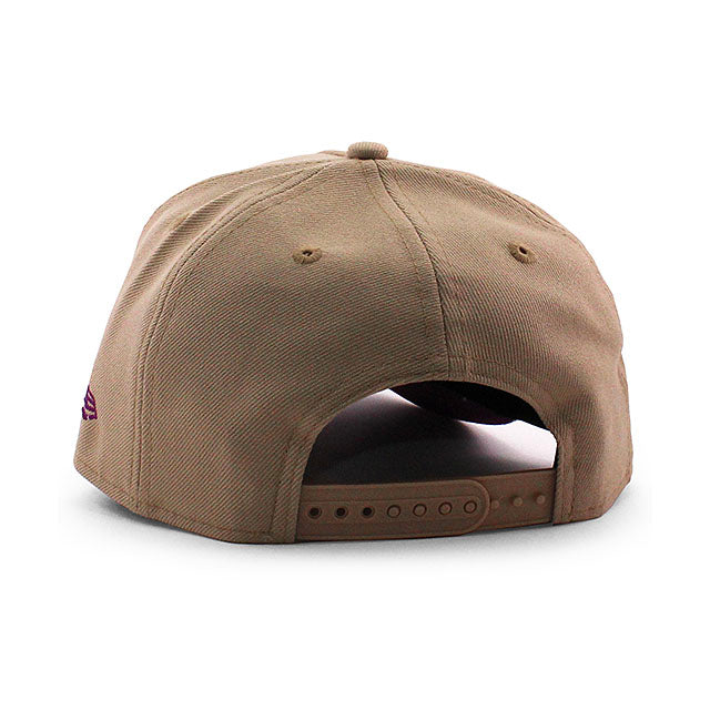 ニューエラ キャップ 9FORTY トロント ブルージェイズ MLB 1991 ALL STAR GAME PURPLE BOTTOM A-FRAME SNAPBACK CAP CAMEL