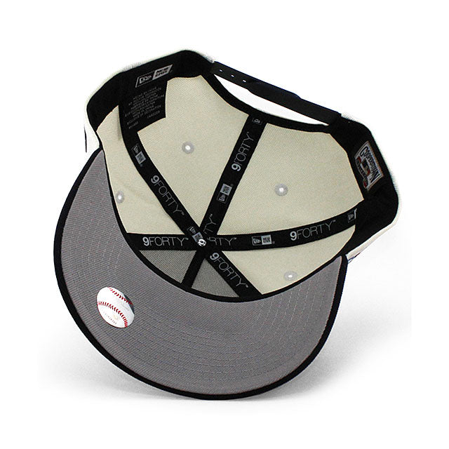 ニューエラ キャップ 9FORTY テキサス レンジャーズ MLB 1995 ALL STAR GAME GREY BOTTOM A-FRAME SNAPBACK CAP CREAM