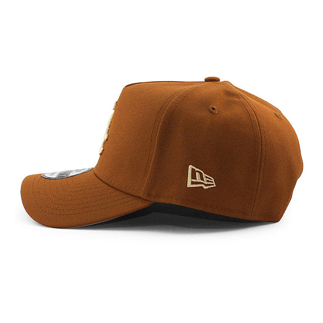 ニューエラ キャップ 9FORTY シカゴ ホワイトソックス MLB 95TH GREY BOTTOM A-FRAME SNAPBACK CAP BROWN