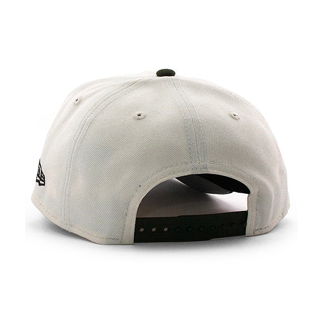 ニューエラ キャップ 9FORTY ニューヨーク ヤンキース MLB 1999 WORLD SERIES GREY BOTTOM A-FRAME SNAPBACK CAP CREAM