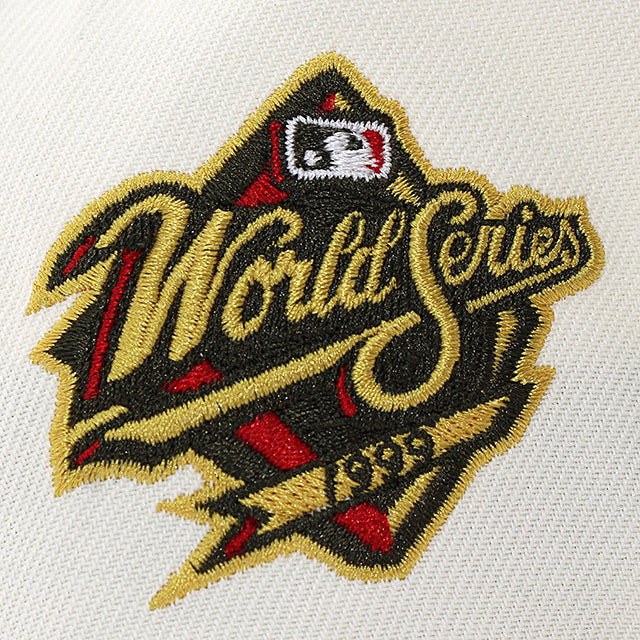 ニューエラ キャップ 9FORTY ニューヨーク ヤンキース MLB 1999 WORLD SERIES GREY BOTTOM A-FRAME SNAPBACK CAP CREAM