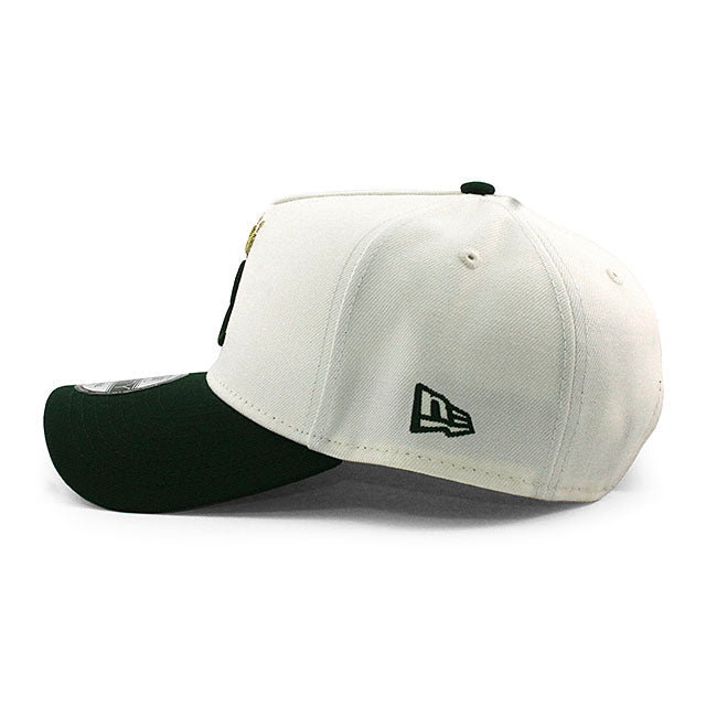ニューエラ キャップ 9FORTY スナップバック カンザスシティ ロイヤルズ MLB AL 100TH GREY BOTTOM A-FRAME SNAPBACK CAP CREAM