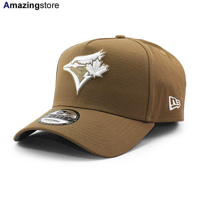 ニューエラ キャップ 9FORTY トロント ブルージェイズ MLB A-FRAME SNAPBACK CAP KHAKI