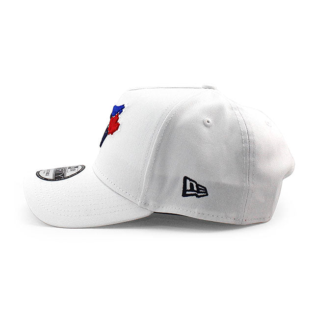 ニューエラ キャップ 9FORTY トロント ブルージェイズ MLB A-FRAME SNAPBACK CAP WHITE