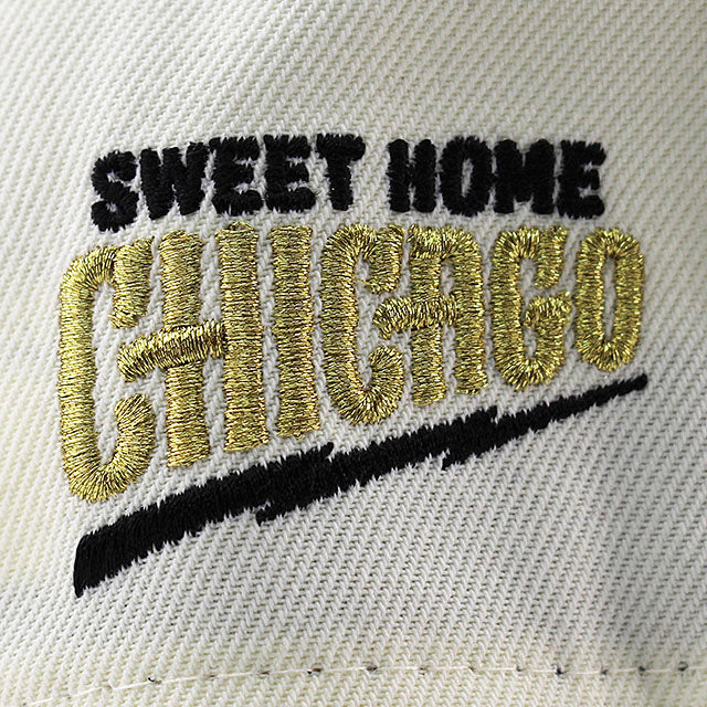 ニューエラ キャップ 9FORTY シカゴ カブス MLB SWEET HOME CHICAGO GREY BOTTOM A-FRAME SNAPBACK CAP CREAM