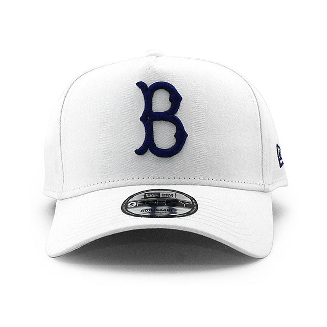 ニューエラ キャップ 9FORTY ブルックリン ドジャース MLB COOPERSTOWN A-FRAME SNAPBACK CAP WHITE