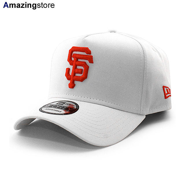 ニューエラ キャップ 9FORTY サンフランシスコ ジャイアンツ MLB A-FRAME SNAPBACK CAP WHITE