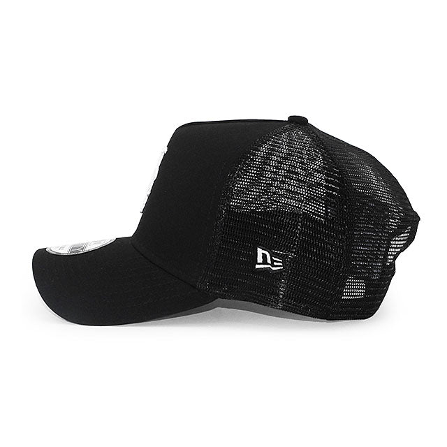 ニューエラ メッシュキャップ 9FORTY ニューヨーク メッツ MLB A-FRAME TRUCKER MESH CAP BLACK