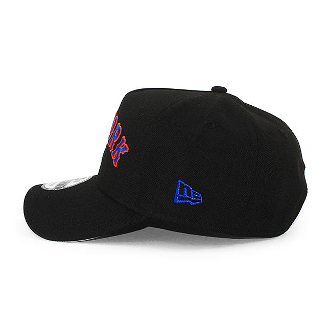 ニューエラ キャップ 9FORTY ニューヨーク メッツ MLB SUBWAY SERIES GREY BOTTOM A-FRAME SNAPBACK CAP BLACK