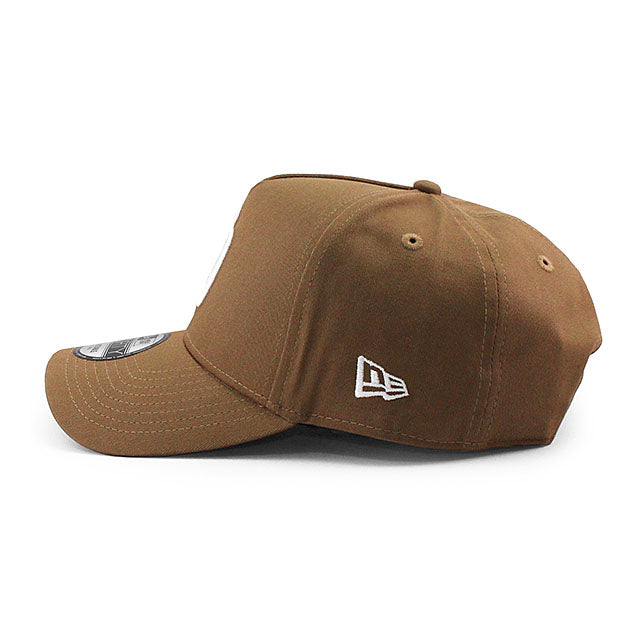 ニューエラ キャップ 9FORTY サンディエゴ パドレス MLB A-FRAME SNAPBACK CAP KHAKI