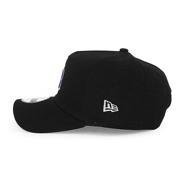ニューエラ キャップ 9FORTY コロラド ロッキーズ MLB A-FRAME SNAPBACK CAP BLACK