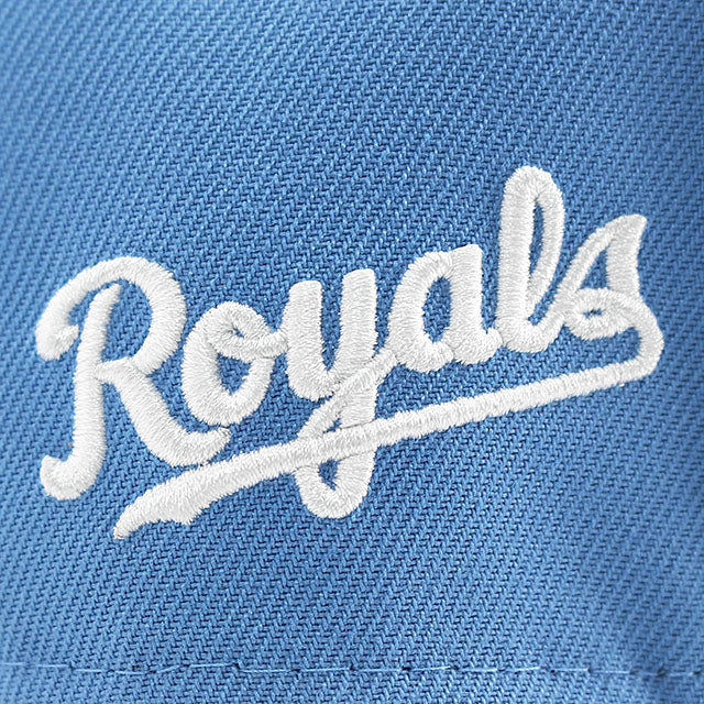ニューエラ キャップ 9FORTY カンザスシティ ロイヤルズ MLB GREY BOTTOM A-FRAME SNAPBACK CAP BLUE