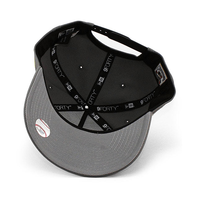 ニューエラ キャップ 9FORTY カンザスシティ ロイヤルズ MLB RAISED ROYAL A-FRAME SNAPBACK CAP GRAY