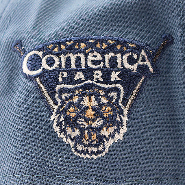 ニューエラ キャップ 9FORTY デトロイト タイガース MLB COMERICA PARK PEACH BOTTOM A-FRAME SNAPBACK CAP F BLUE