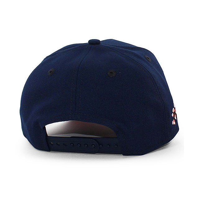 ニューエラ キャップ 9FORTY シカゴ ホワイトソックス MLB SAKURA PINK BOTTOM A-FRAME SNAPBACK CAP NAVY