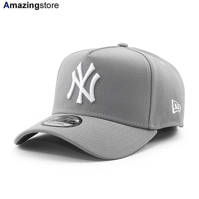 ニューエラ キャップ 9FORTY ニューヨーク ヤンキース MLB A-FRAME SNAPBACK CAP GRAY