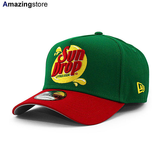 ニューエラ キャップ 9FORTY ナスカー デイル アーンハート ジュニア SUN DROP A-FRAME SNAPBACK CAP GREEN