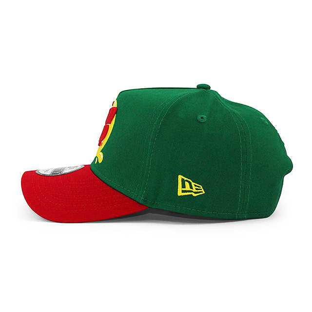 ニューエラ キャップ 9FORTY ナスカー デイル アーンハート ジュニア SUN DROP A-FRAME SNAPBACK CAP GREEN